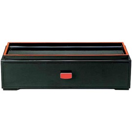 Fukui Craft 7-393-13 ABS Plastic Caster & Chopstick Case, Black