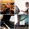 BUZIFU Music Book for Music Notes A4 Music Folder Choir