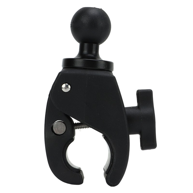 Motorcycle Handlebar Mount 25mm Ball Head 360 Degree Rotation Nylon
