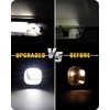 NDRUSH - Lámpara de matrícula LED con enchufe compatible con