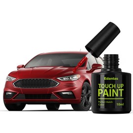 Edantas RR Ruby Red Touch Up Paint for Ford Cars, Professional Auto Touch-up Paint Scratch Repair Kit, Automotive Paints Exact Match Compatible with F-150/Mustang/Explorer/Taurus/Escape/Focus/Fiesta
