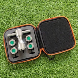 4pcs/Set Green Clover Golf Weights Wrench Kit for Titleist Scotty Cameron Newport Phantom Futura Golo California Putters (2x10g 2x15g)
