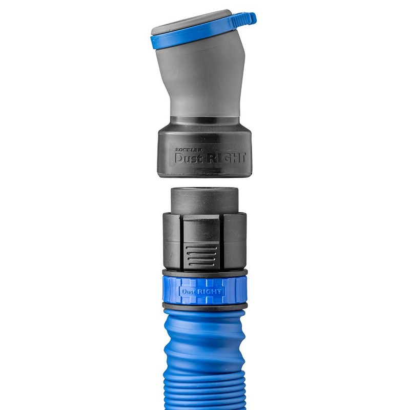 Click-Connect 1-1/2" ID Dust Right FlexiPort - Non-Slip & Durable