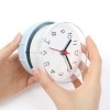 mooas 2WAY Silent Waterproof Bathroom Clock, Shower Clock, Wall Clock,
