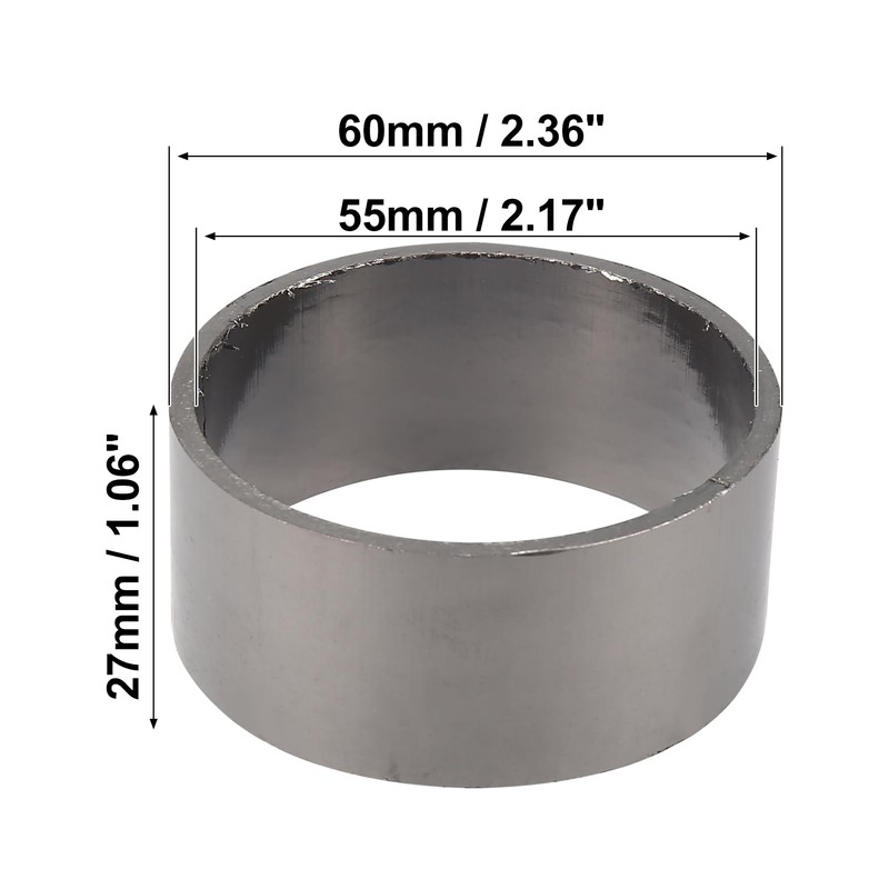 Motoforti Motorcycle Exhaust Muffler Pipe Gasket Graphite Seal Ring Silencer