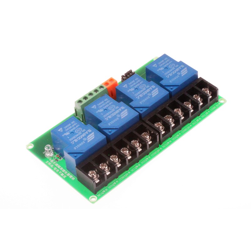 NOYITO 30A 4 Channel Relay Module High Low Level Trigger