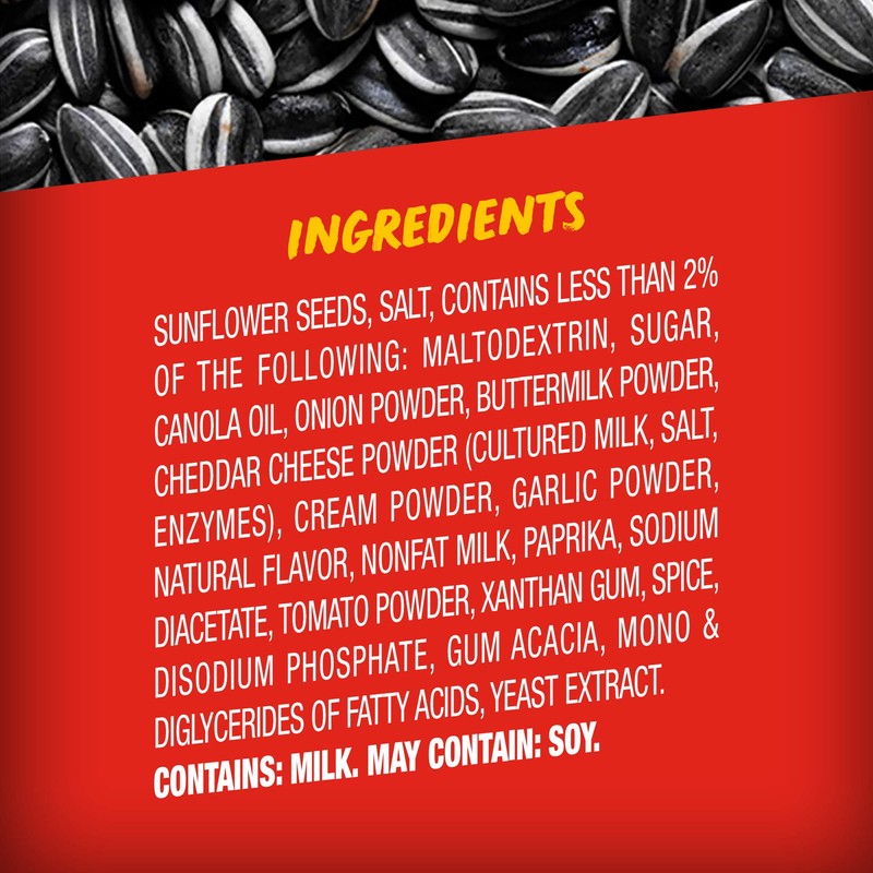 BIGS Cheeseburger Sunflower Seeds, 5.35 oz. (Pack of 12)