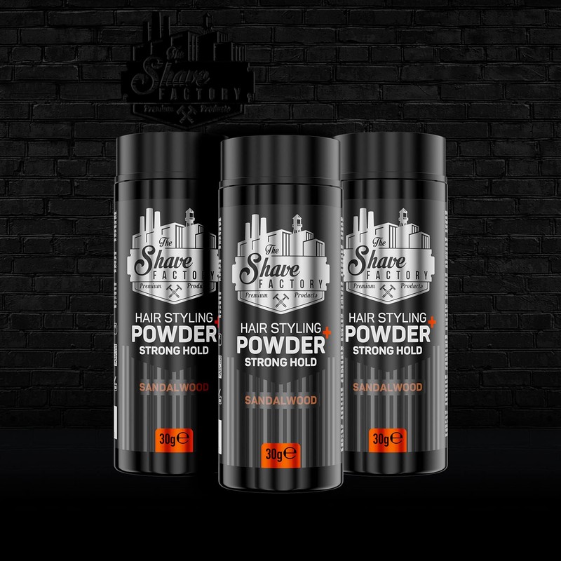 The Shave Factory Hair Styling Series (Powder Wax New Value,