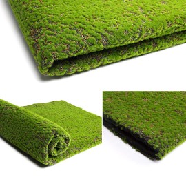 Artificial Moss Grass Turf Lawn,39inch DIY Artificial Grass Rug for Wedding Home Backyard Balcony Terrace TV Wall Indoor Outdoor Decor