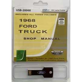1968 Ford Truck Shop Manual (USB)