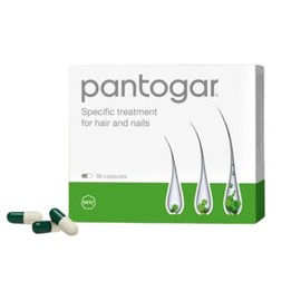 Pantogar | Suplemento Anticaída para Cabello y Fortalecimiento de Uñas | Cistina, Biotina, Vitamina B, Queratina | Hombre y Mujer | 90 Capsulas