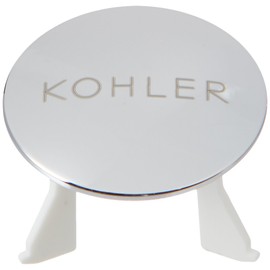KOHLER Overflow Cap for Iron Plains Bathroom Sinks, Polished Chrome