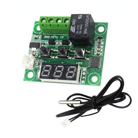 Itisyou Temperature Controller Temperature Sensor Switch Thermostat Switch Thermostat Switch Temperature Switch DC 12V Thermostat