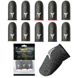 2025 Long Version Finger Sack, Multi-Color Version, Long Edition Game Finger Sack, Smartphone Game Finger Cover, Ultra Thin Silver Fiber, Competition Specific Model, Zero Seams Protection, High Sensitivity, Increased Operability, Compatible with Various 