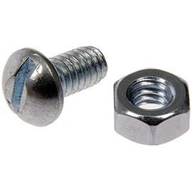 Dorman 784-608D Machine Screw With Nuts - 1/4 In.-20 X 1/2 In., 3/4 In., 12 Pack Universal Fit