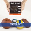 PUERSI Ball Holder Wall Mount Ball Stand Display Storage for