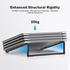 TENOC Foldable Laptop Stand for Desk, Universal Laptop Riser Ventilated