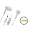 Cellet 3.5mm Premiere Sound Hands-Free Stereo In-Ear Headphones - White