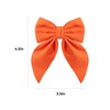 3.5 Inch Hair Bow Clips Linen Hair Accessories for Teens,