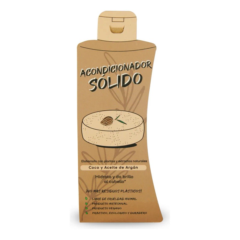 Acondicionador Sólido Árbol Verde Coco Y Argán 50g
