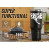 Onebttl Skiing Gifts for Men, 40 oz Insulated Stainless Steel