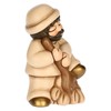 THUN, Man with Fork and Hay Made of High-Quality Ceramic,