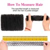 Unionbeauty Afro Kinky Curly Braiding Bulk Hair for Micro Twist