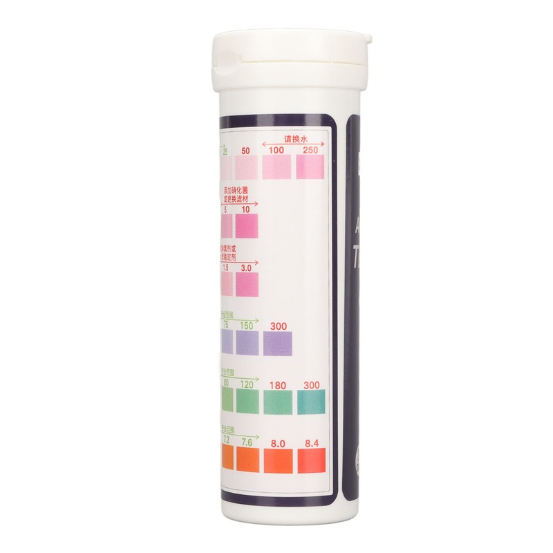 30pcs Aquarium Test Strips Professional 6 in 1 Fish Tank