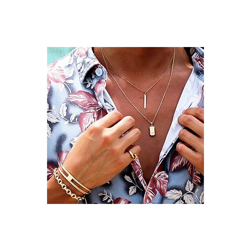 Juraice Hawaiian Jewelry Necklace Plate Scroll Wave Stone Cubic Zirconia