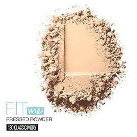 Maybelline New York Fit Me Mate + maquillaje en polvo sin poros, Marfil clásico, 1 pieza