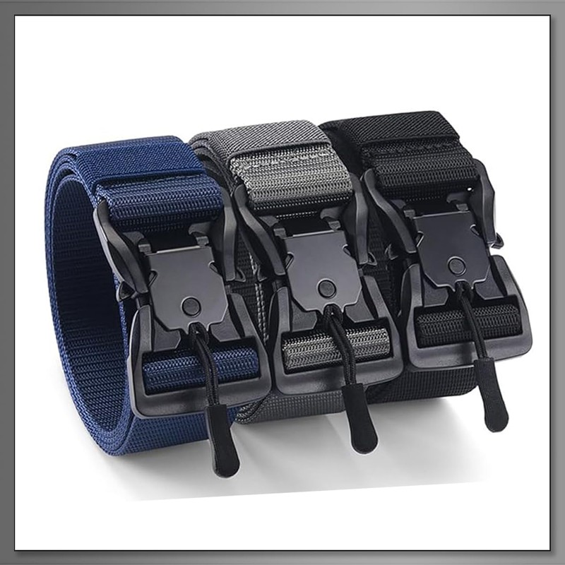 Buzz Selection LBT792 Nylon Tactical Quick Release Belt, Lightweight, Outdoor,