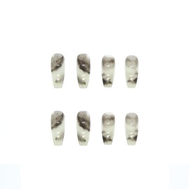 24 Pieces Elegant Temperament Ink Ink Gradient for Photos, Receptions, Parties, After-parties, School Entrance Ceremonies, Girls' Parties, Amusement Parks, Nail Tips