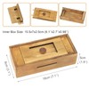 Magic Wooden Puzzle box with Hidden Compartments Difficult Intelligent Brain