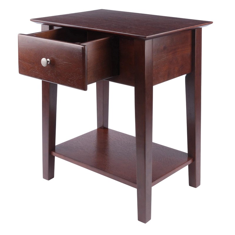 Winsome Shaker Accent Table, FURNITURE, Walnut