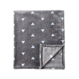 Bunnikins & Clover Lightweight Plush Flannel Baby Blanket Super Soft for Boys and Girls, Kids Floral Fleece Baby Blanket, Portable Bed Throws for Baby Crib and Toddler Bed, 30"x36"