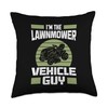 I'm The Lawn Mower Guy Lawn Mowing Maschine Gardener Throw