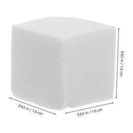 Baluue Nail Art Sponge Set 50pcs Makeup Sponges for Face Nails Fluffy Sponges for Blending Non-stick Manicure Blocks for Professional Look