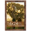 Fisnish 16x24 Picture Frame, Classic Brown 16 x 24 Poster