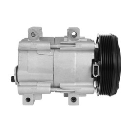 Air Conditioning Compressor AC Compressor Replacement Parts for Ford Ranger 2001-2011(submodel: XL, XLT) Engine Compartment Compressor with Clutch Hub Rapid Cooling Direct Replacement 6511476