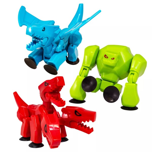 StikBot Zing Mega Monsters 3 Pack, Complete Set of 3