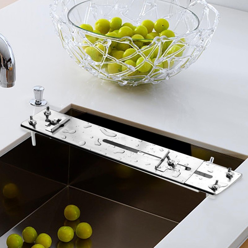Sharpening Stone Holder Sink Bridge | Adjustable Grindstone Sink Bridge