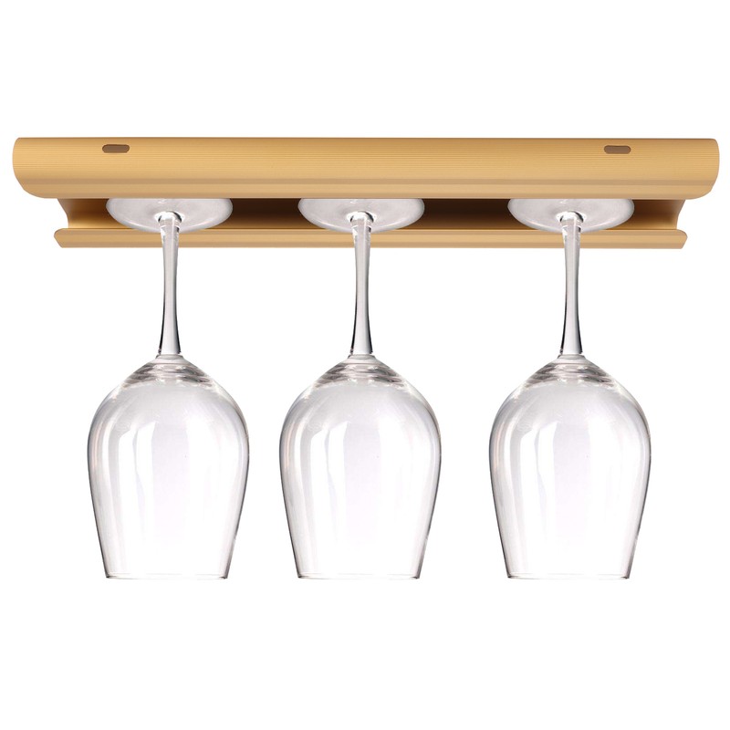 Wine Glass Rack Upside Down Stemware Holder Hanger for Home