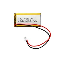 OCTelect USB rechargeable battery 784260-2600mah smart cup sports goods fingerprint lock polymer lithium battery