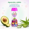 KANICA Champú sin parabenos con aloe vera y aguacate. Champú