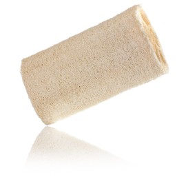 12 Pack of Natural Loofah Sponge Body Shower Scrub (6 inches Long) with a Foamer Pump Bottle