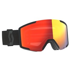 Scott Shield Light Sensitive Goggle Black - Semi-Rimless Self-tinting Ski and Snowboard Goggles One Size - Colour
