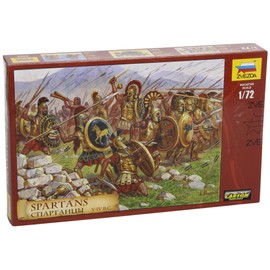The Hobby Company Zvezda 1: 72 500788068 – Historical Figures Set Spartiates