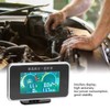 4-in-1 Car LCD Digital LCD Instrument, Oil Pressure Display, Voltmeter,