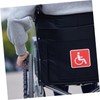 Zerodeko 4pcs Wheelchair Identification Stickers Safety Warning Decals for Car