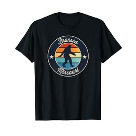Branson Missouri Vacation Souvenir Sasquatch Graphic T-Shirt